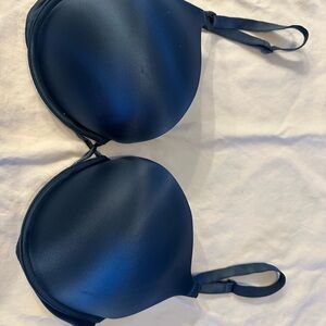 Victoria’s Secret Bombshell Plunge Smooth Dark Teal T-Shirt Bra